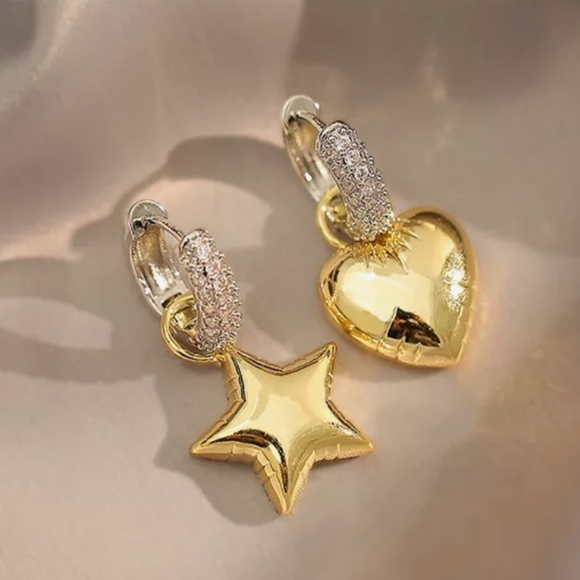 Silver Balloon earrings - Picture 2 of 7